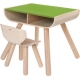 Table et chaise vert