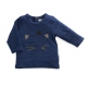 T-shirt bleu chat Rox 18 mois