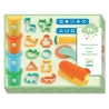 Pâte à modeler - 4 pots et 17 outils