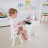 Grand piano deluxe blanc