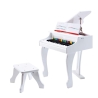 Grand piano deluxe blanc