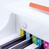 Grand piano deluxe blanc