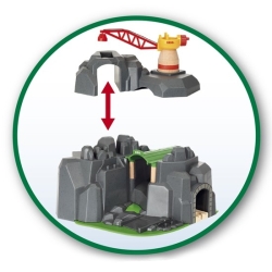 Plateforme grue et tunels multifonctions