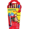 Giotto - 6 crayons + taille crayon