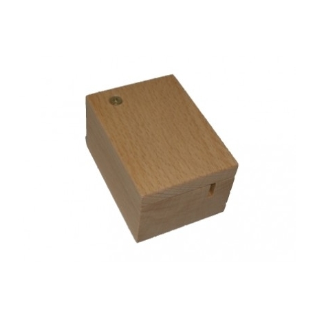 Boîte à musique manivelle - coffret bois