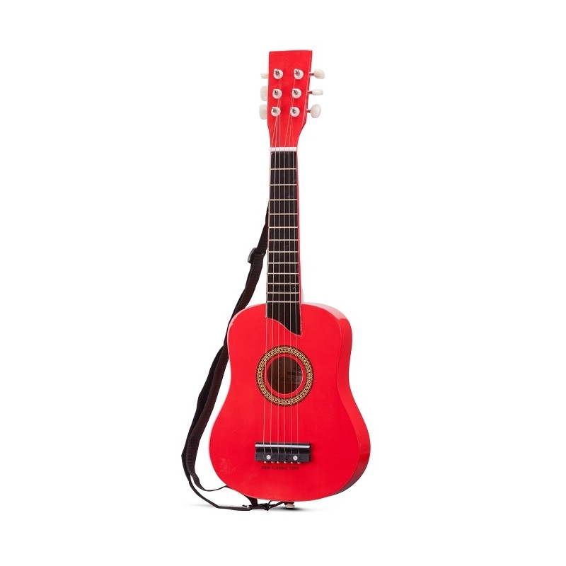 Guitare de luxe rouge