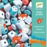 Perles en bois - Petits animaux