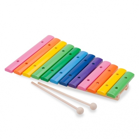 Xylophone bois coloré 12 tons