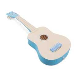 Guitare de luxe blanc et bleu