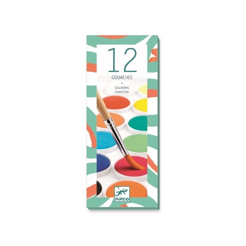 Gouache 12 couleurs