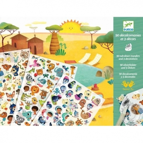 Décalcomanies - Savane