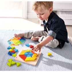 Jeu d'assemblage - Triangles magiques