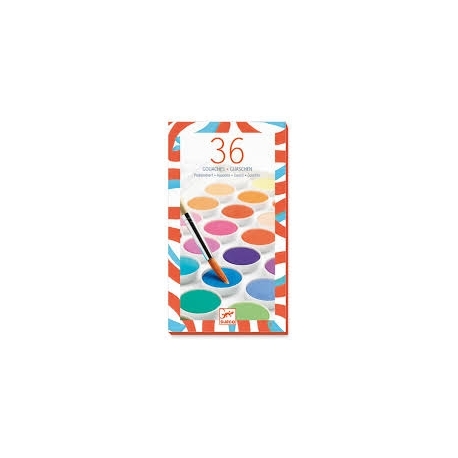 Gouache 36 couleurs