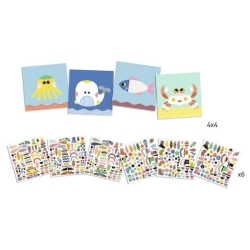 Créer avec des stickers - Marins