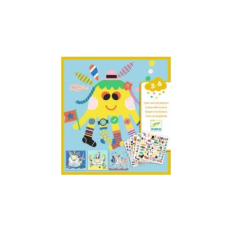 Créer avec des stickers - Marins