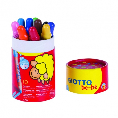 Giotto - pot de 10 crayons