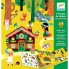 Histoire de stickers - Forêt magique