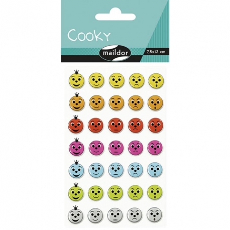 Cooky stickers - Smiley
