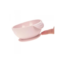 Bol en silicone rose