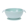 Bol en silicone bleu