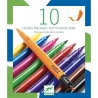 10 feutres pinceaux