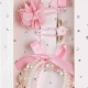 Coffret cadeau bijoux rose/blanc