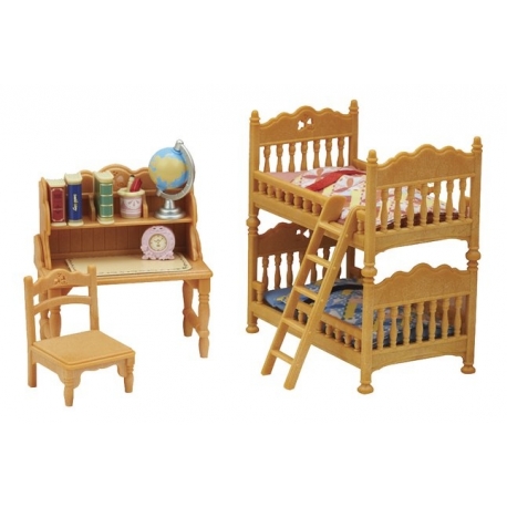 Sylvanian Families - la chambre des enfants