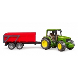 Tracteur et remorque John Deere