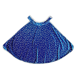 Déguisement - Cape de magicien bleue pailletée 4-7 ans