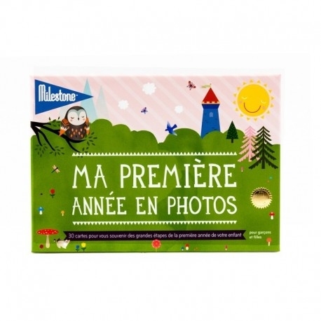 Carte photo Ma première année - Traditionnel