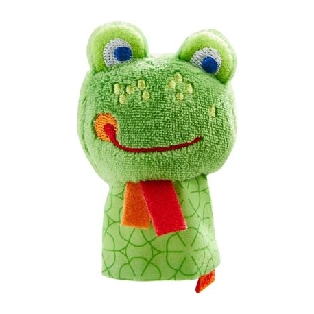 Marionnette à doigt - Grenouille Fabi