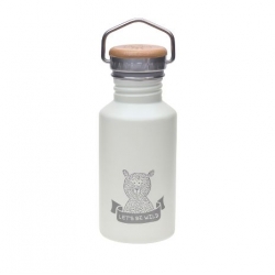 Bouteille thermos Aventure ours - gris