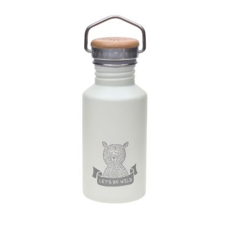 Bouteille thermos Aventure ours - gris