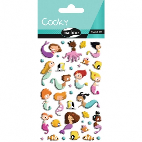 Cooky stickers - Sirènes