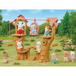 Sylvanian Families - La tyrolienne et bébé lapin