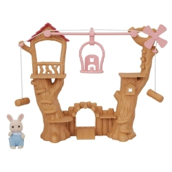 Sylvanian Families - La tyrolienne et bébé lapin