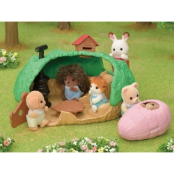 Sylvanian Families - La cachette et bébé hérisson