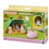Sylvanian Families - La cachette et bébé hérisson