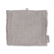 Bouillotte en tricot gris