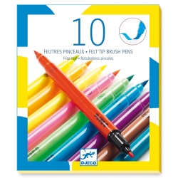 10 feutres pinceaux pop