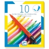 10 feutres pinceaux pop