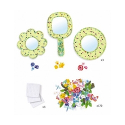 3 miroirs à décorer