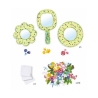 3 miroirs à décorer