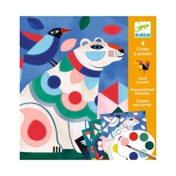 Cartes à peindre - Le bestiaire