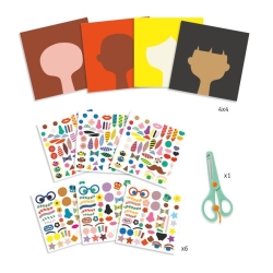 Créer avec des stickers  - Coiffeur