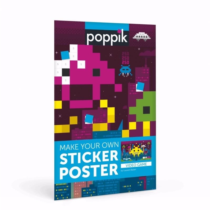 Mon poster en stickers - Jeu vidéo