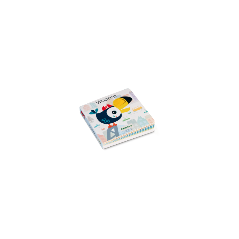 Livre sonore et tactile - Vrooom