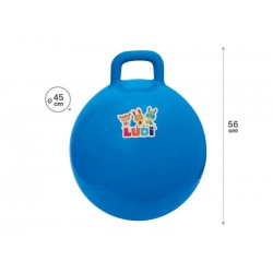 Ballon sauteur bleu 45 cm