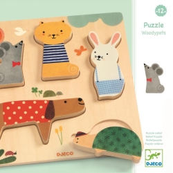 Puzzle relief - Woodypets