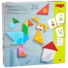 Jeu à enficher - Tangram-Mix multicolore
